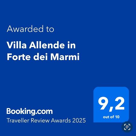 Villa Allende In Forte Dei Marmi Eksteriør billede